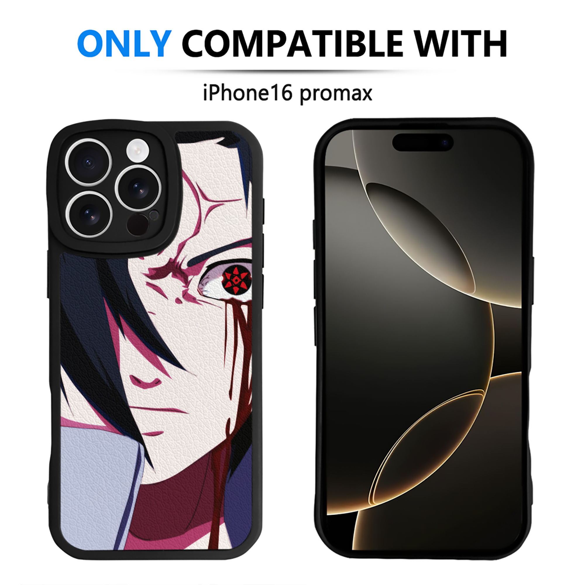 （画像用） NARUTO -ナルト- NARUTO -ナルト- 疾風伝 【iPhone 16シリーズ対応】シリコンスマホケース（レザー調） 材質：シリコン